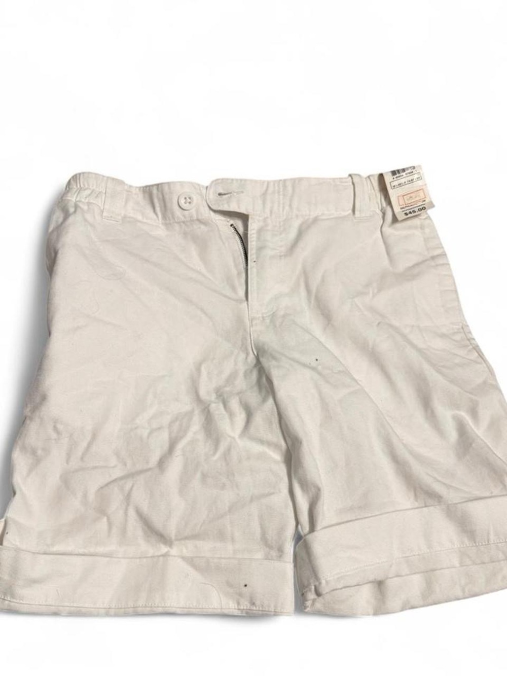 Ralph Lauren white chino shorts